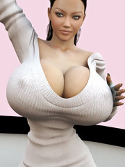 Juicy 3d girls with extremly hot boobs lead you into the world of uncensored 3d fantasies. Big or small, tight or saggy, with brown or pink nipples - girl's boobs are one of the best inventions of nature for men's pleasure!